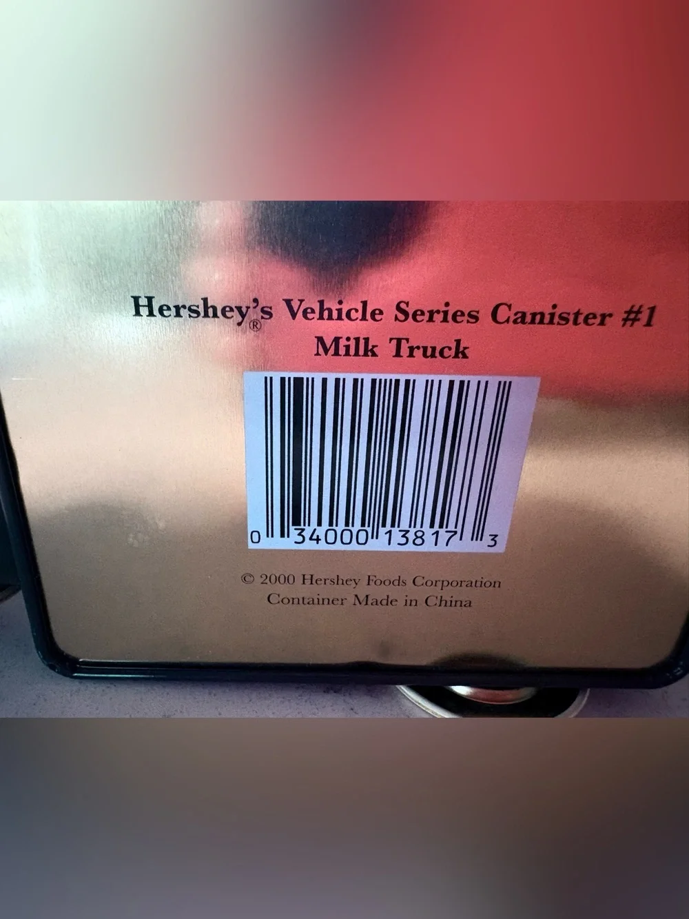 Vintage Hersheys Chocolate Company 2000 Tin